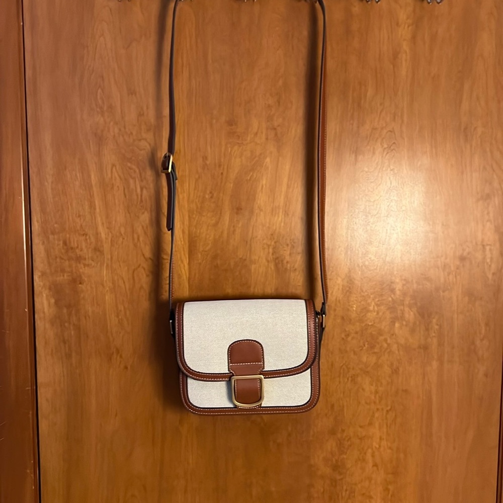 Mango crossbody flap bag